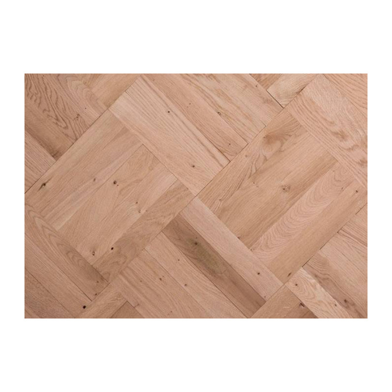 Parquet Parquet massif planchette Chêne Campagne - 10 x 55 x 300 mm - brut
