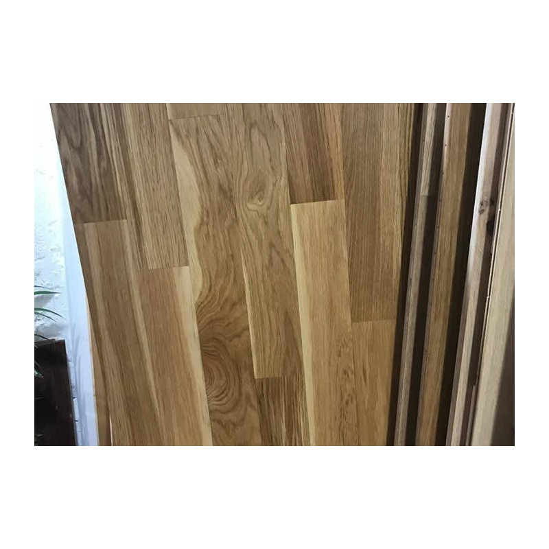 Parquet Parquet contrecollé Chêne Nature - 10 x 70 x 490 mm - huilé - PROMO