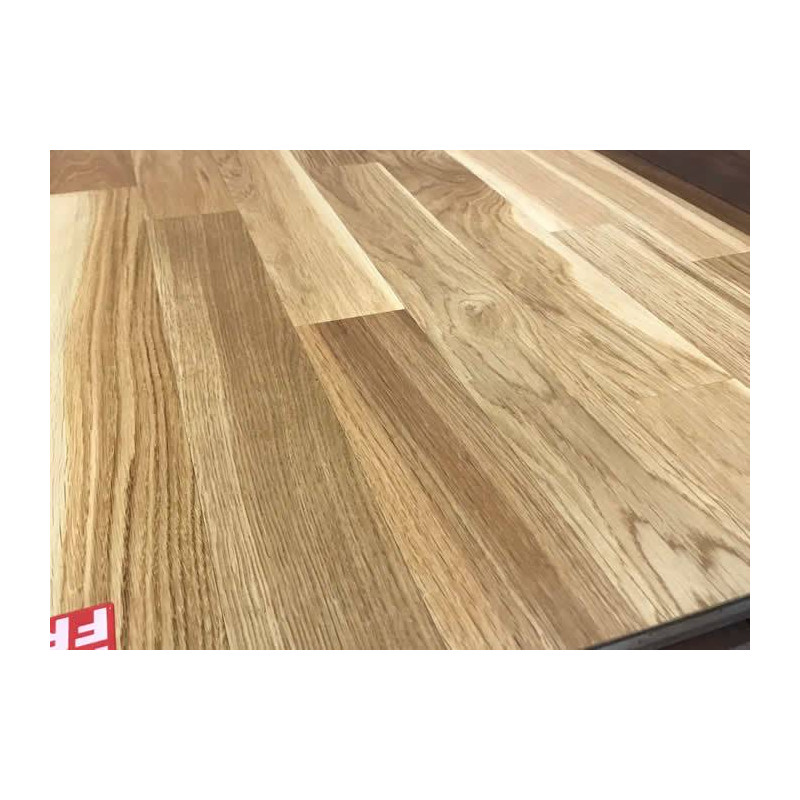 Parquet Parquet contrecollé Chêne Nature - 10 x 70 x 490 mm - huilé - PROMO