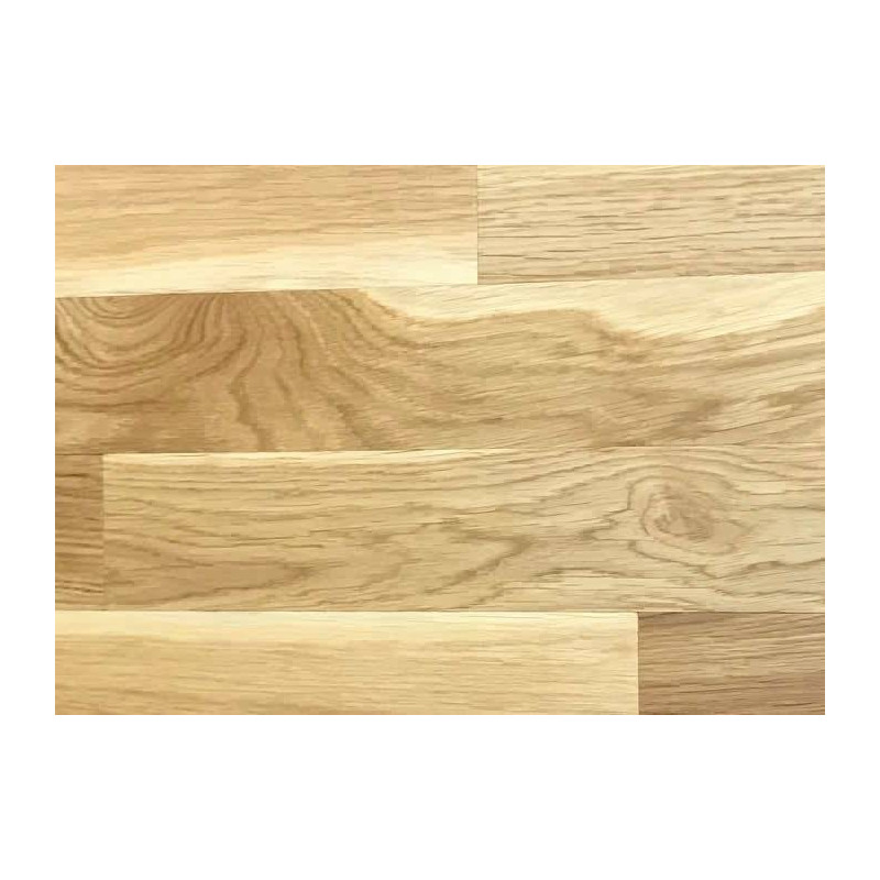 Parquet Parquet contrecollé Chêne Nature - 10 x 70 x 490 mm - huilé - PROMO