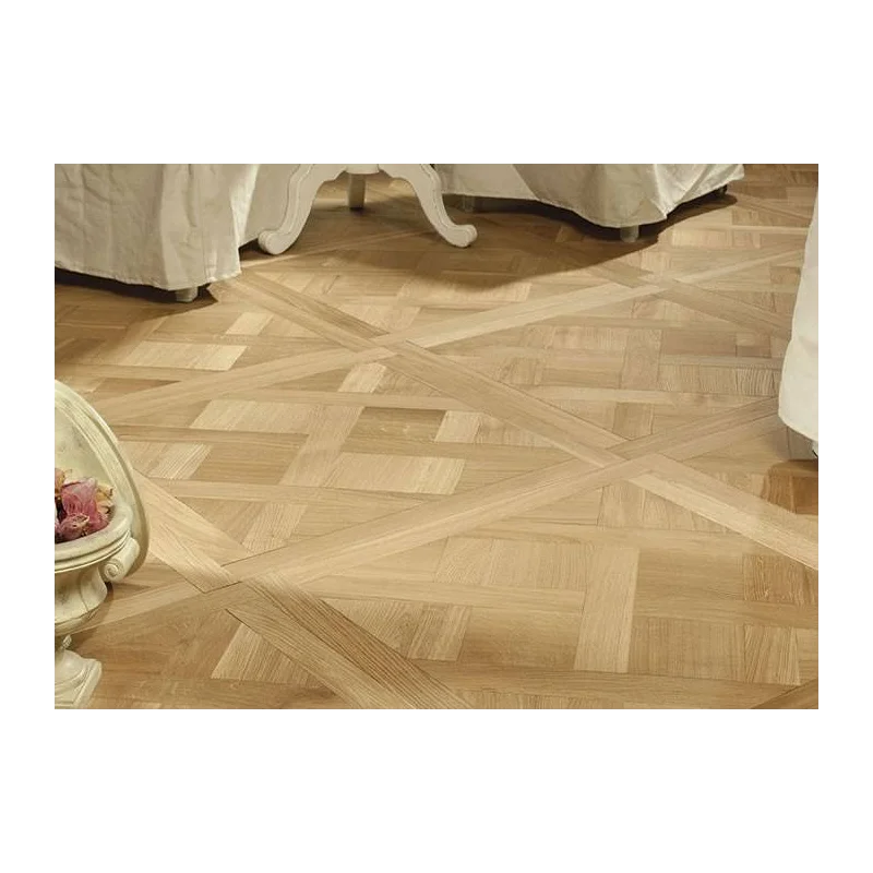 Parquet Versailles en Orme - motifs géométriques - intérieur de prestige