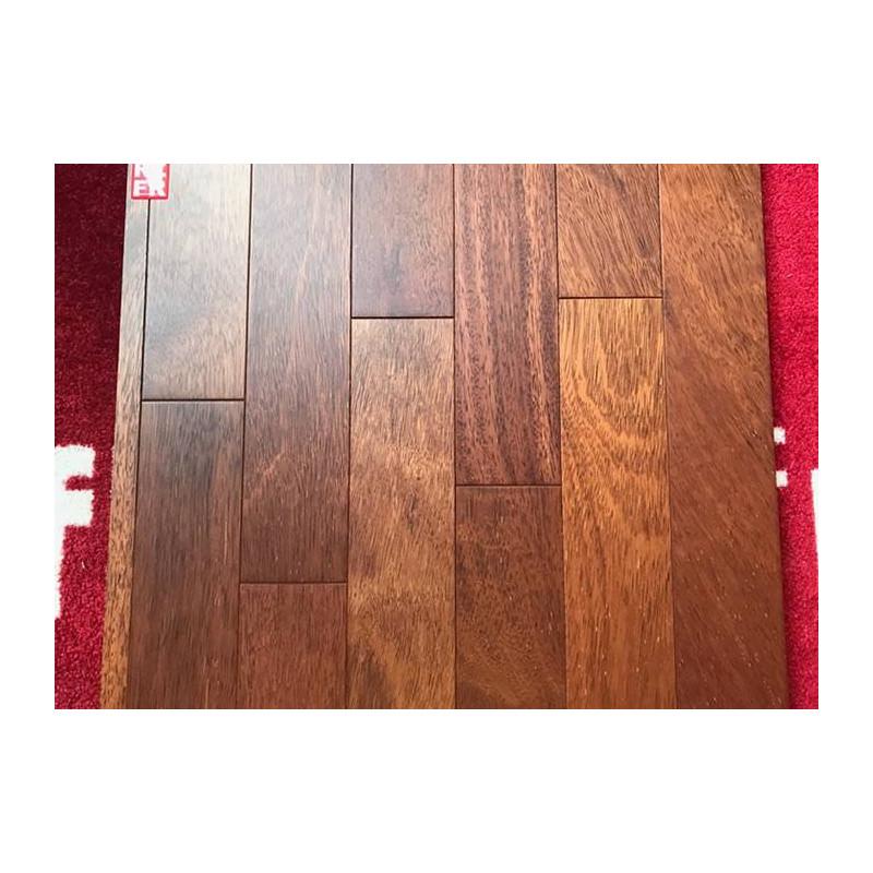 Parquet Parquet massif Merbau - 20 x 90 mm - brut - Bali