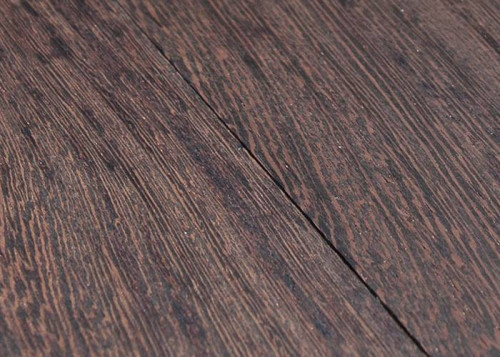Parquet massif planchette Wengé - 10 x 60 x 233 mm - brut - PROMO