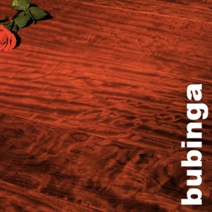 Parquet contrecollé Bubinga - 16 x 180 mm - verni