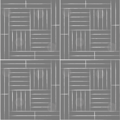 Parquet industriel Chêne - 8 mm - motif Anis