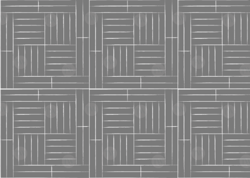 Parquet industriel Chêne - 8 mm - motif Anis