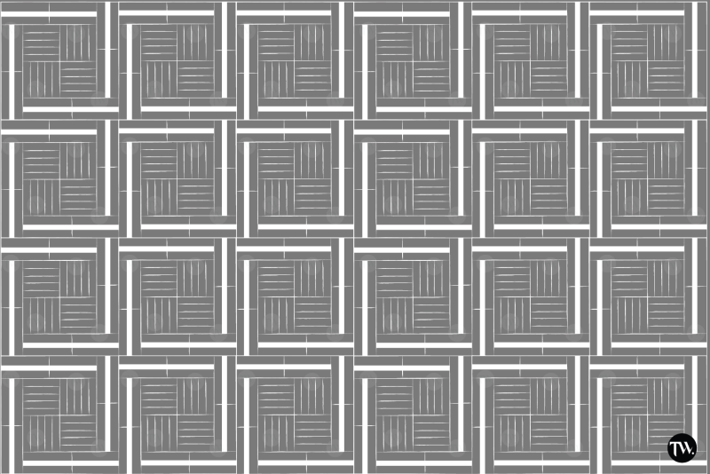 Parquet Parquet industriel Chêne - 8 mm - motif Cacao