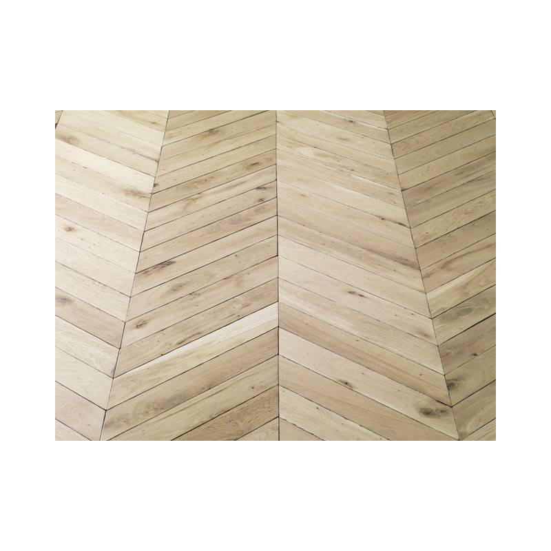 Parquet Parquet massif Chêne Opera Point Hongrie - 14 x 90 x 500 mm - verni mat