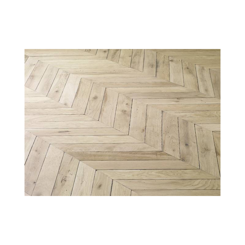 Parquet Parquet massif Chêne Opera Point Hongrie - 14 x 70 x 530 mm - verni mat