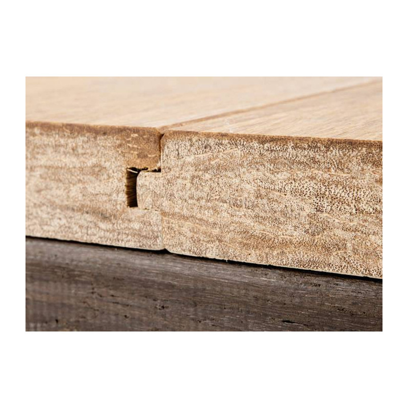 Parquet Parquet massif Bambou Ultradensity Moso - 20 x 160 x 1900 mm - brut - caramel - density