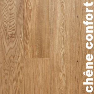 Parquet contrecollé Chêne Confort - 12 x 145 mm - verni