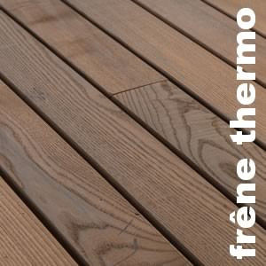 Parquets en bois rétifiés ou fumés en Frêne thermotraite / rétifié