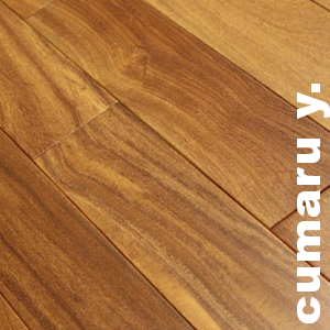 Parquet massif Cumaru Blond - 15 x 90 mm - brut