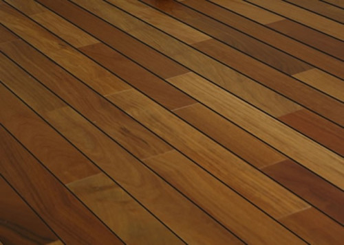 Parquet Pont de Bateau Cumaru - 14 x 90 x 300-1500 mm - brut - à jointer - PROMO