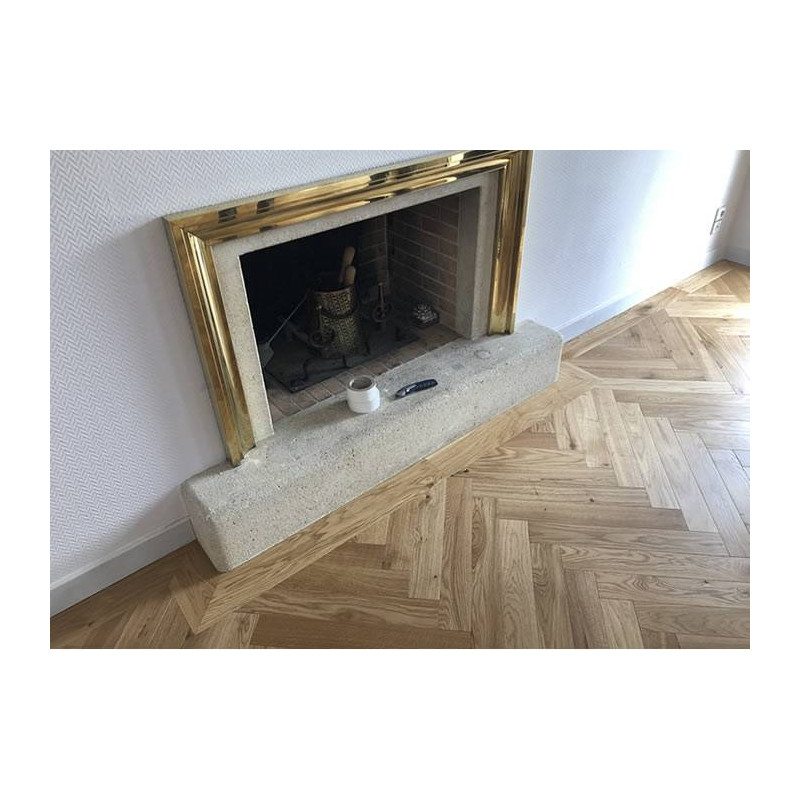 Parquet Parquet contrecollé Chêne Premier Bâton rompu - 12 x 90 x 900 mm - huilé - PROMO