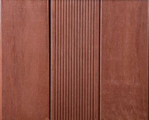 Lames de terrasse Massaranduba - 21 x 145 mm - 2 faces lisses - lots - AD