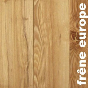 Parquet massif brut en Frêne Olivier
