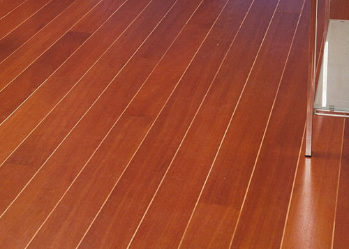 Parquet massif Pont de Bateau Moabi - 10 x 70 mm - brut - à jointer - BONNE AFFAIRE