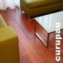 Parquet contrecollé Curupau - 13 x 135 mm - verni mat