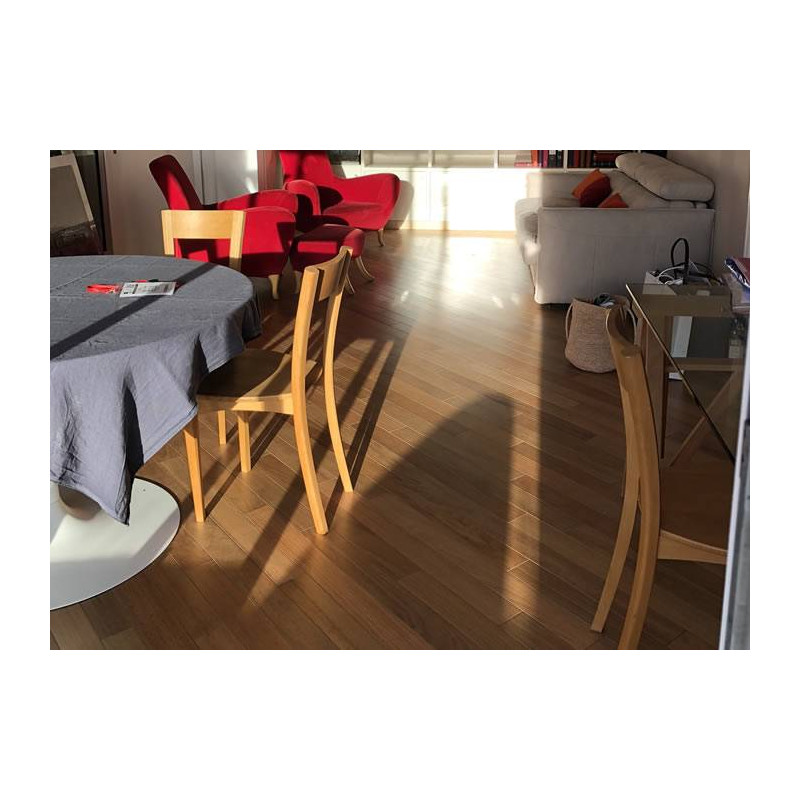 Parquet Parquet massif Tauari - 14 x 120 mm - verni