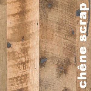 Parquet Chêne Antique - 20 x 100 à 230 mm - huilé - Scié - SCRAPPED