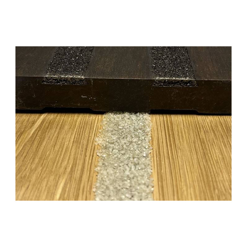 Parquet Prestation - défonçage + injection de rainures anti-dérapantes
