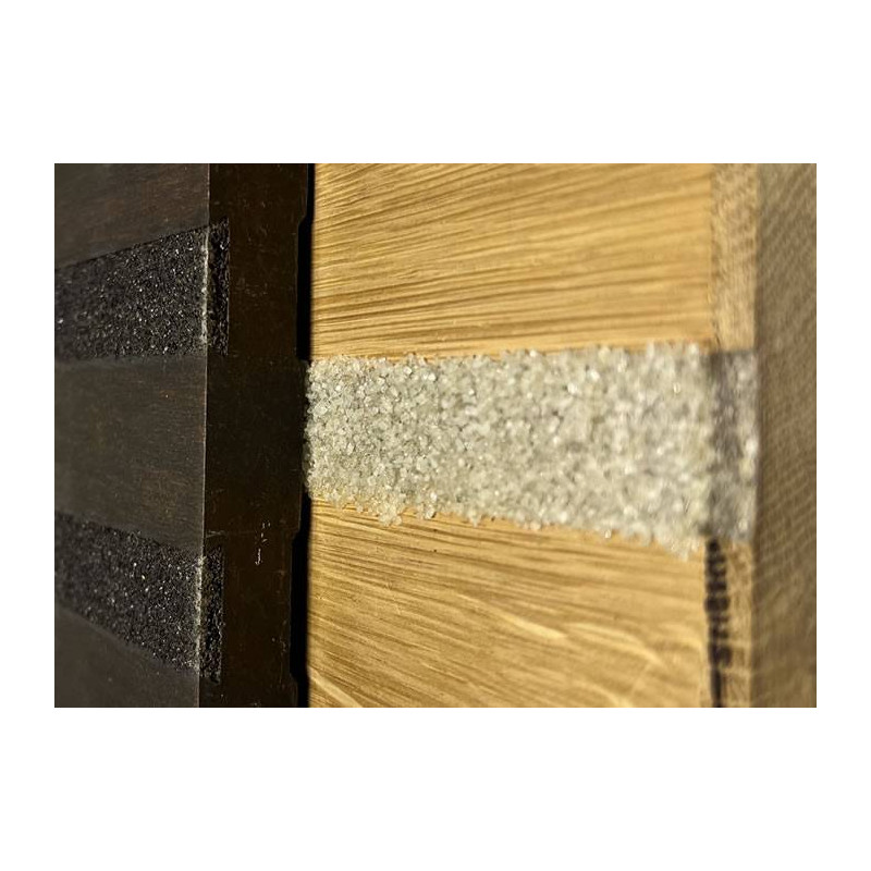 Parquet Prestation - défonçage + injection de rainures anti-dérapantes