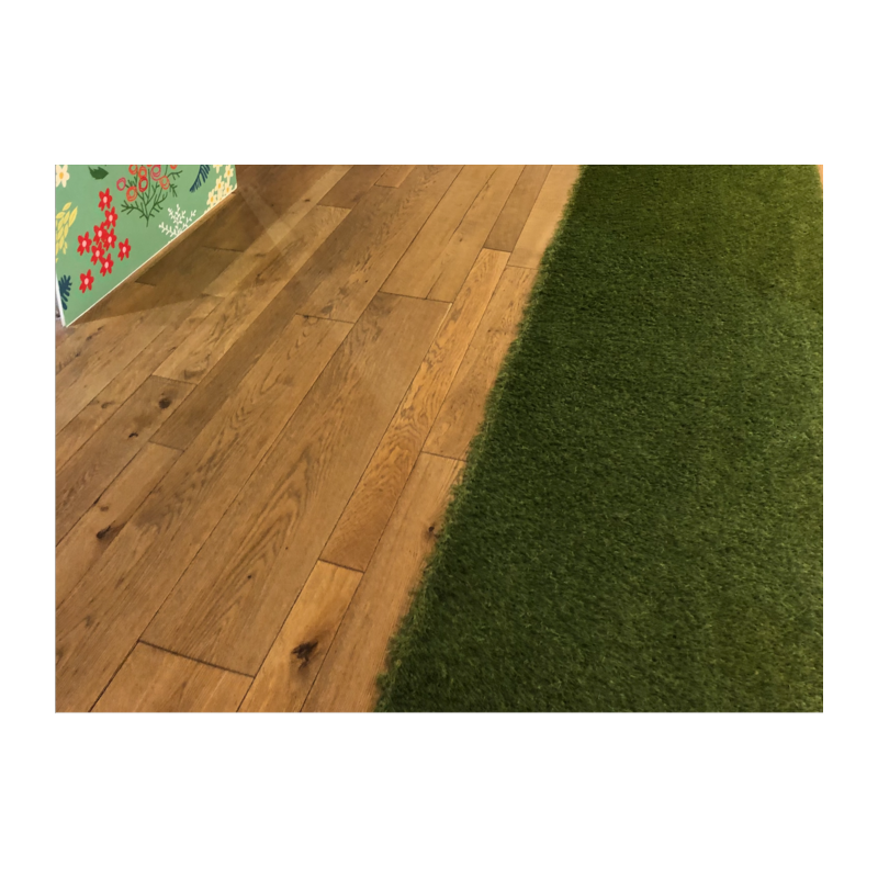 Parquet Parquet contrecollé Chêne Rustique - 16 x 90-145-220 mm - verni mat - à la française