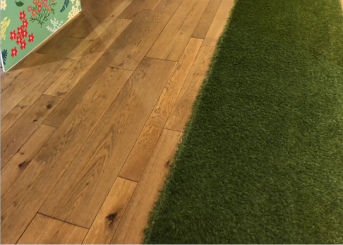 Parquet contrecollé Chêne Rustique - 16 x 90-145-220 mm - verni mat - à la française