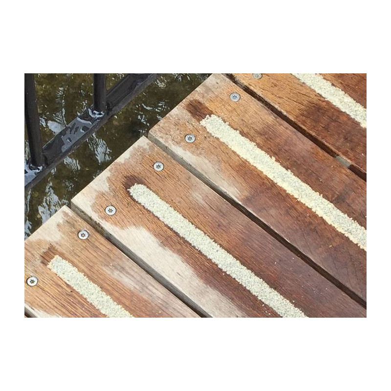 Parquet Prestation - défonçage + injection de rainures anti-dérapantes