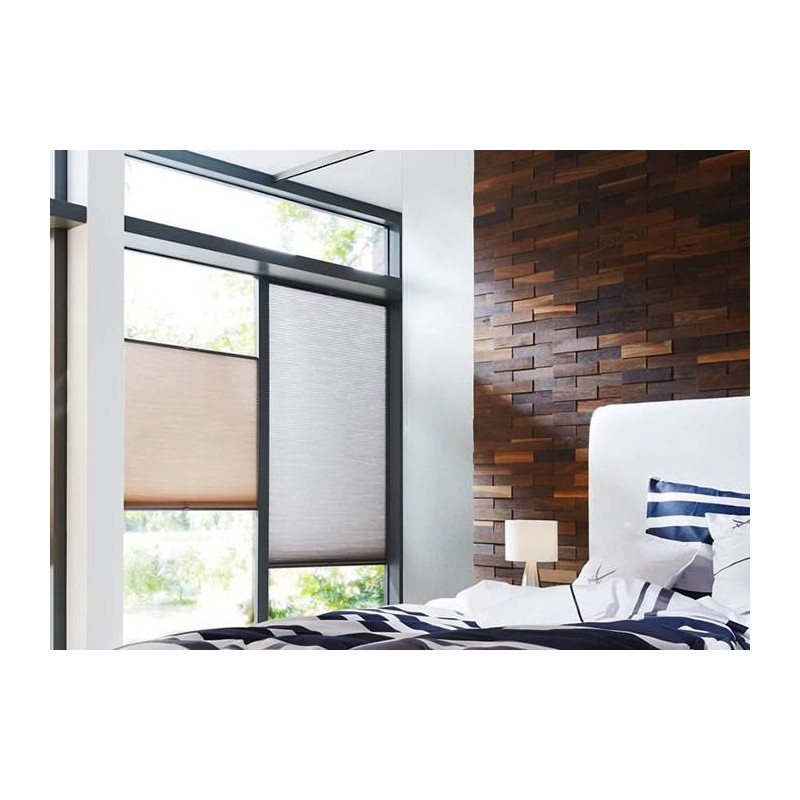 Parquet Panneau mural 3D - Chêne teinté massif huilé - Diy Vrac