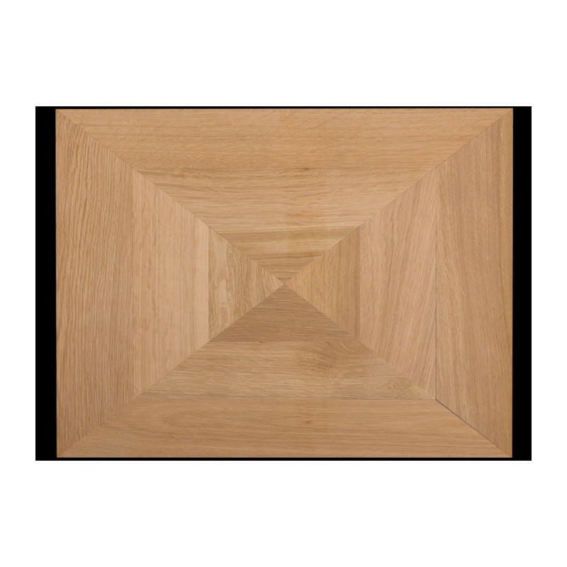 Parquet Panneaux Chêne massif Premier - 23 x 600 x 600 mm - Croix de Saint André