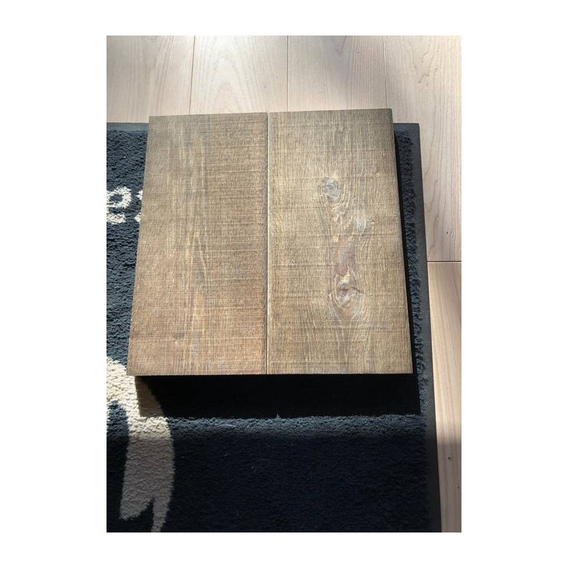 Parquet Parquet contrecollé Chêne Rustique - 15 x 220 x 2200 mm - huilé - aspect vieux bois