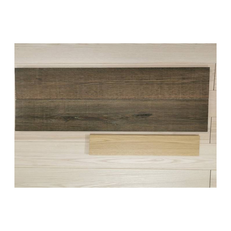 Parquet Parquet contrecollé Chêne Rustique - 15 x 90/125/190/220 x 2200 mm - huilé - aspect vieux bois