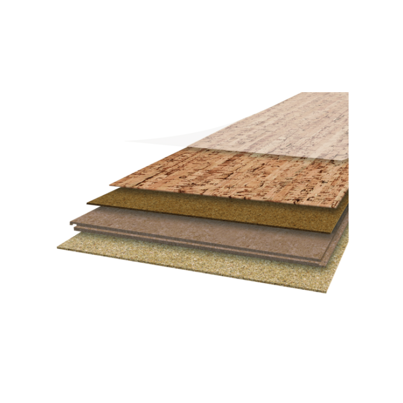 Parquet Revêtement de sol en liège - 7 x 195 x 1225 mm - Ligne Spice - Wicanders