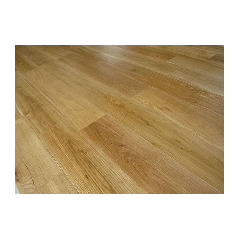 Parquet Parquet massif Chêne Premier - 15 x 129 mm - 2 frises - verni ou huilé