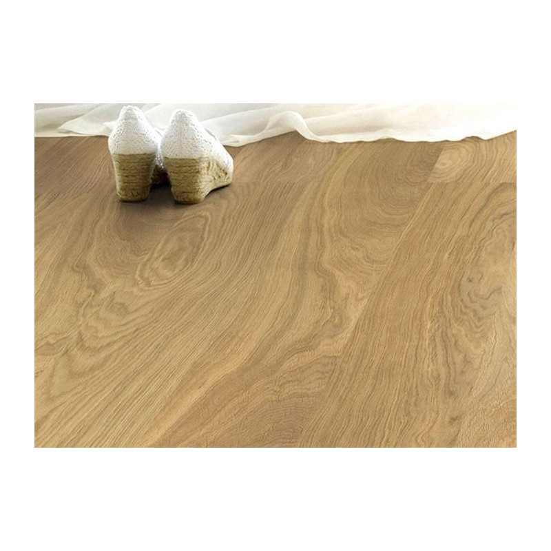 Parquet Parquet massif Chêne Premier - 15 x 129 mm - 2 frises - verni ou huilé
