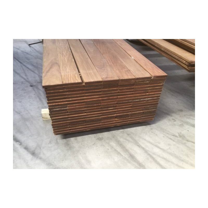 Parquet Lames de terrasse Ipé - 21 x 145 mm - lots