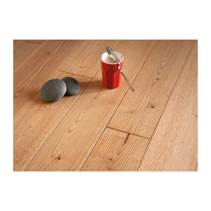 Parquet Parquet massif Châtaignier Rustique - 14 x 110 mm - brut