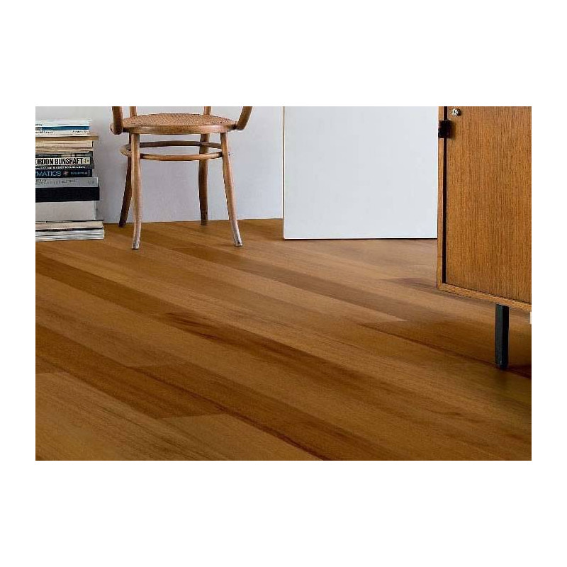 Parquet Parquet contrecollé Iroko - 11 x 130 mm - huilé - PROMO