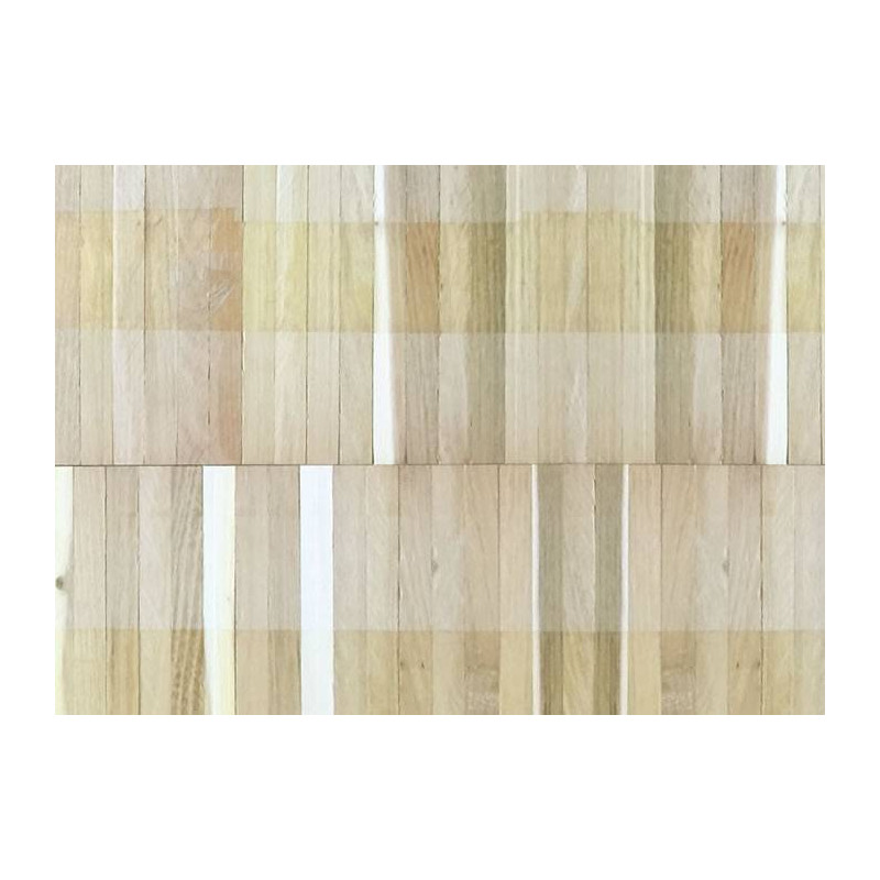 Parquet Parquet industriel Acacia Robinier - 10 x 25 x 250 mm - motif sur chants - PROMO