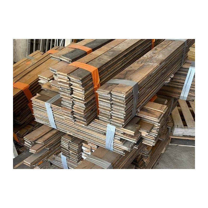 Parquet Parquet de récupération Chêne - 20 x 60 x 400 à 1100 mm - brut