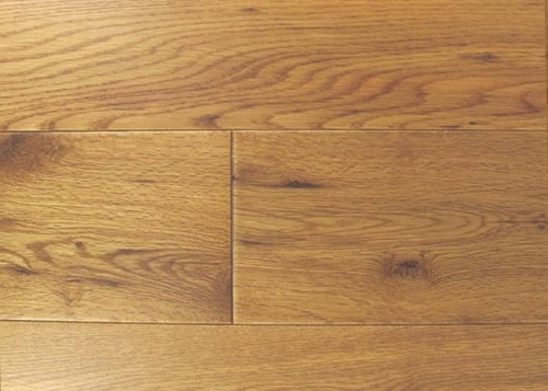 Parquet massif Chêne Premier bis - 14 x 130 mm - teinté village - verni mat - Narbonne