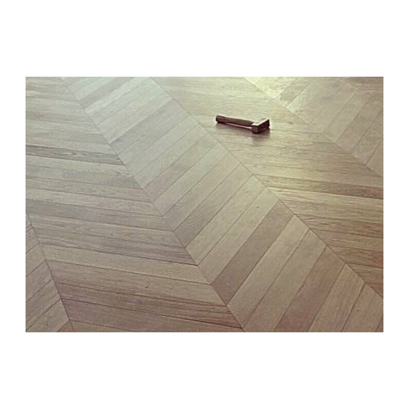 Parquet Parquet massif Chêne Premier Point Hongrie - 14 x 70 x 520 mm - verni incolore