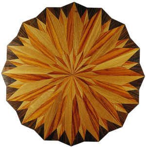 Rosaces en Marquetteries et panneaux