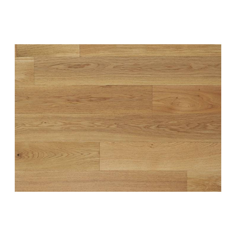 Parquet Parquet contrecollé Chêne Premier - 11 x 180 x 400-2000 mm - verni mat naturel - brossé - PROMO