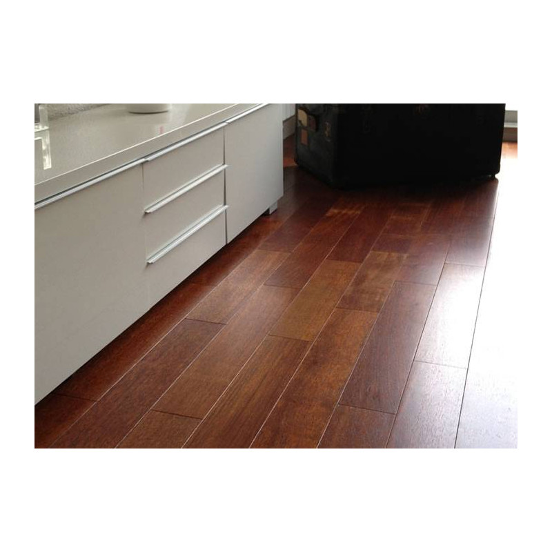 Parquet Parquet massif Merbau - 14 x 137 mm - huilé