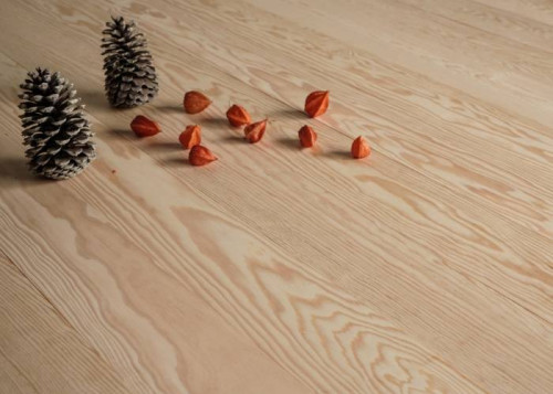 Parquet massif Pin des Landes - 23 x 80 mm - brut - sans noeuds