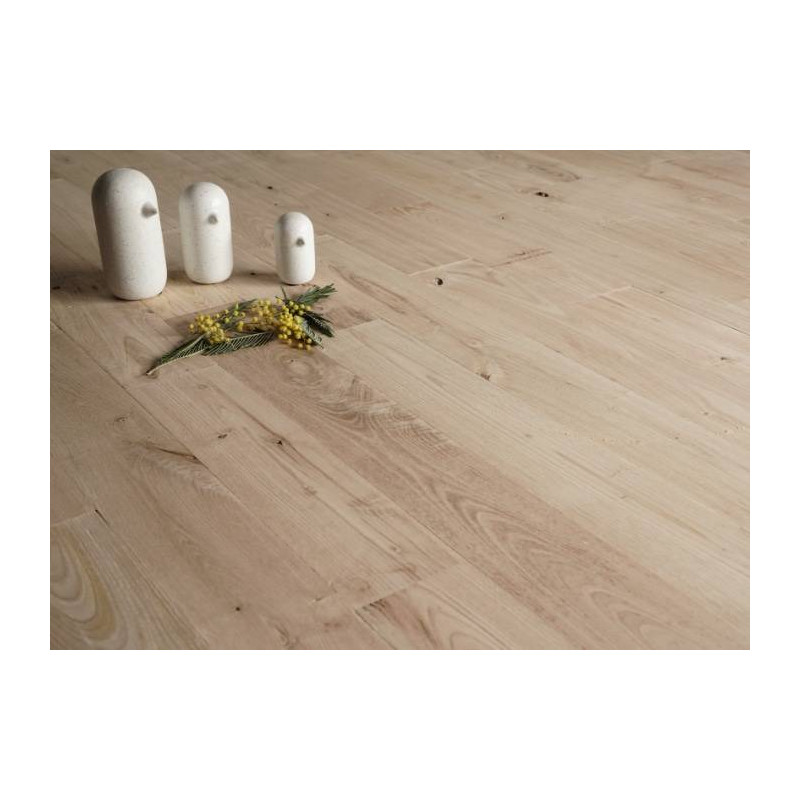 Parquet Parquet massif Châtaignier Rustique - 14 x 90 mm - brut