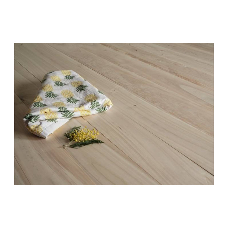 Parquet Parquet massif Peuplier Français - 23 x 130 mm - brut